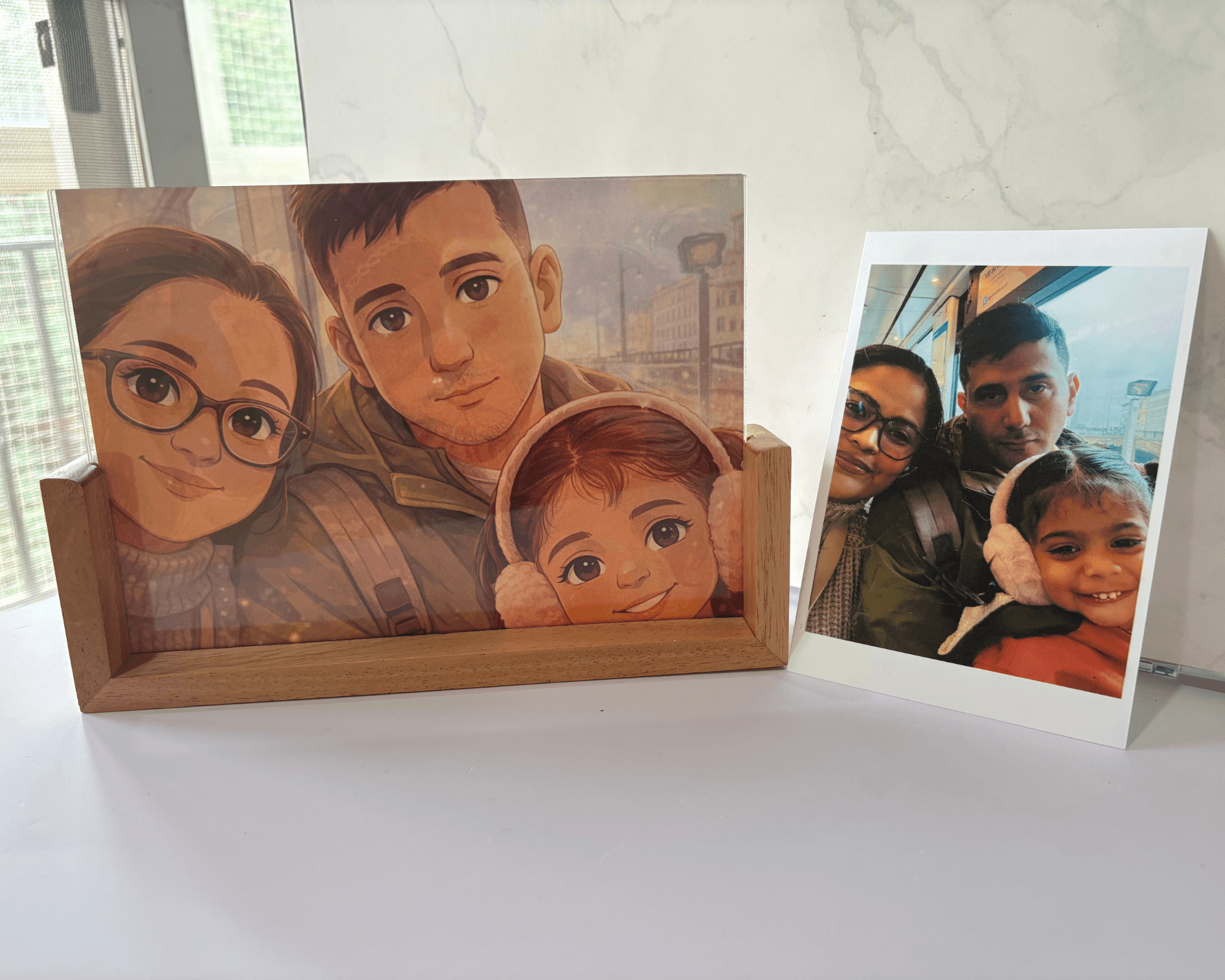 Wooden Portrait Keepsake