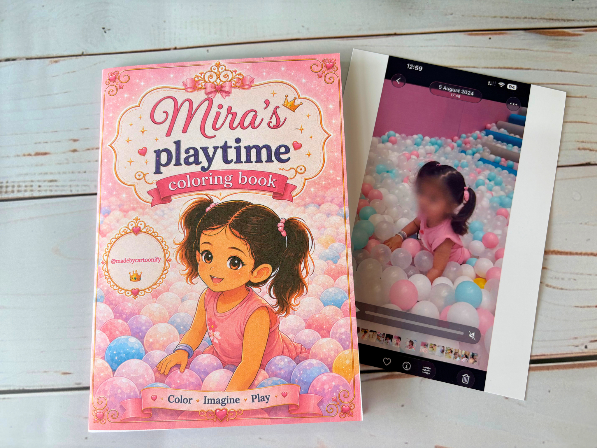 Personalized Coloring Book
