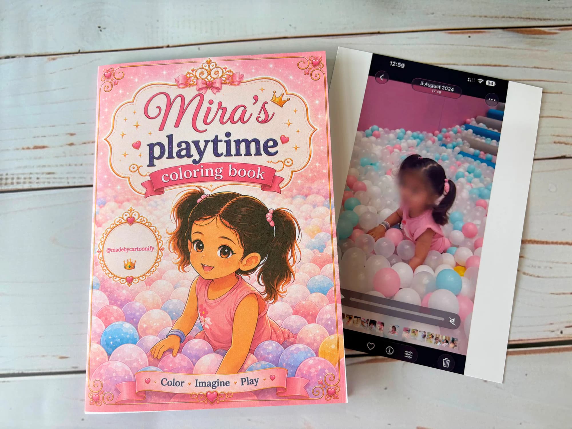 Personalized Coloring Book