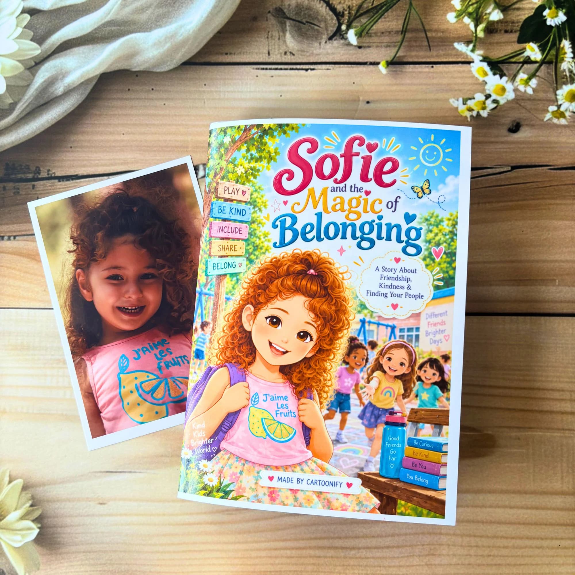 Personalized Story Coloring Book