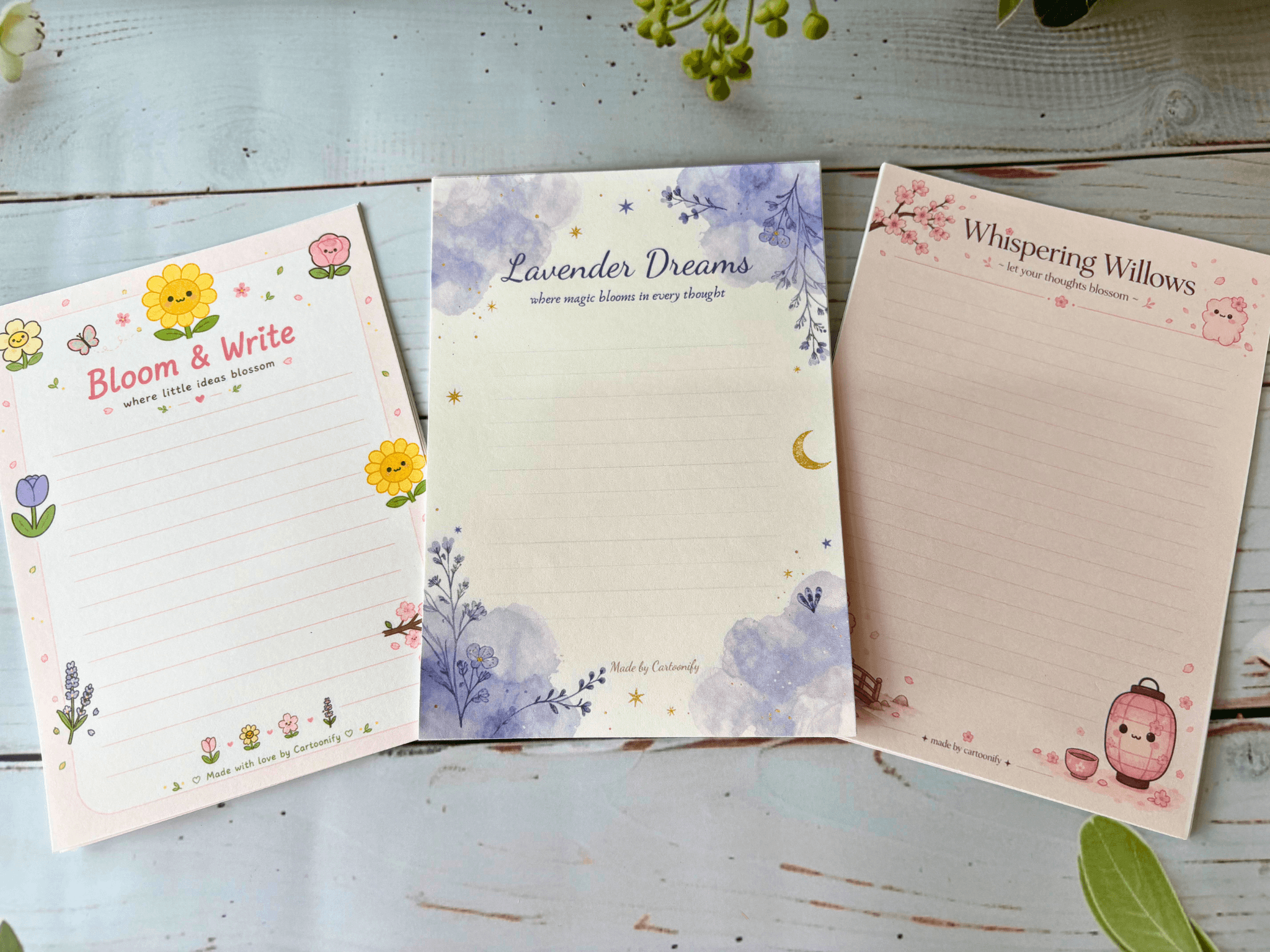 Bloom and Botanical Stationery