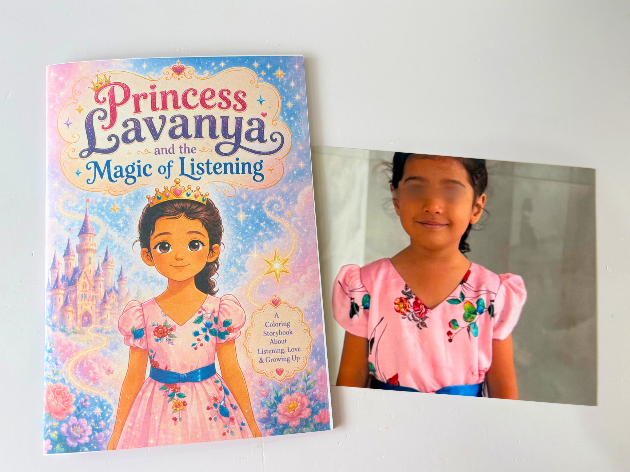 Personalized Story Coloring Book